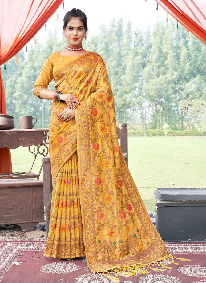 Kalina By Bunawat Banarasi Silk Sarees Catalog
